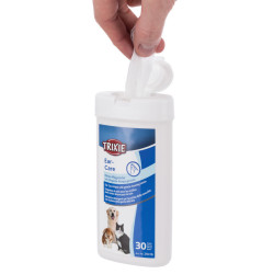 Trixie 30 Ear care wipes. for animals. Dog ear care